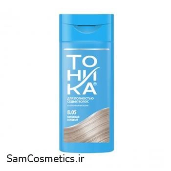 شامپو رنگساژ تونیکا | TONIKA رنگ مشکی شماره 8.05 حجم 150 میل