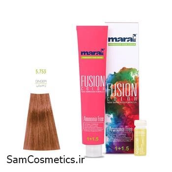 رنگ مو فیوژن کالر مارال 5/753