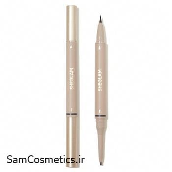 مداد ابرو دو طرفه شیگلم | SHEGLAM مدل BROWS ON DEMAND رنگ ESPRESSO