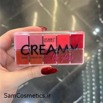 پالت رژ لب 10 رنگ یوشاز | Ushas کد 1