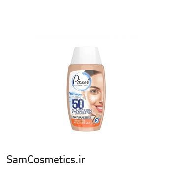 کرم ضد آفتاب رنگی پیکسل مناسب پوست خشک تا نرمال +SPF50 حجم 50 میل