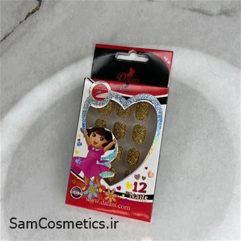 ناخن مصنوعی کودک دالاس | Dalass مدل اکلیلی نقره طلا کد 3957