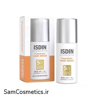 ضد آفتاب فیوژن واتر ایزدین | ISDIN مدل SPF 50+ Magic Repair حجم 50 میل