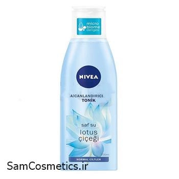 تونر طراوت بخش نیوآ | Nivea حاوی عصاره نیلوفر آبی مناسب پوست نرمال حجم 200 میل