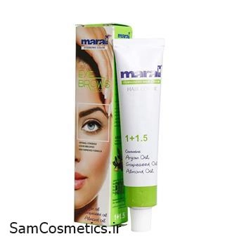 رنگ ابرو مارال شماره 9 (بلوند کاراملی خیلی روشن) حجم 15 میل