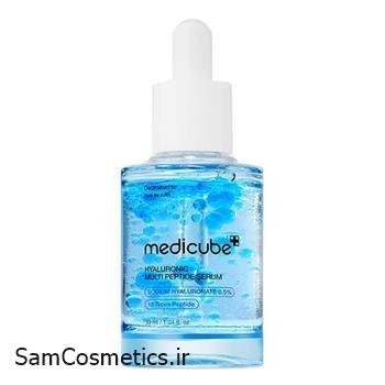 سرم هیالورونیک اسید و مولتی پپتاید مدی کیوب | Medicube حجم 30 میل