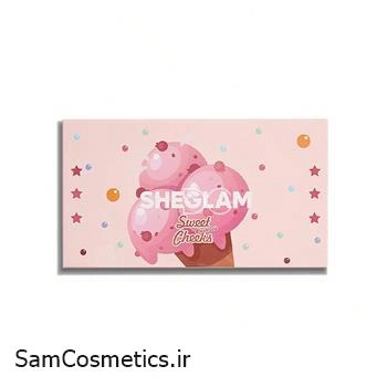 پالت رژگونه 3 رنگ شیگلم | SHEGLAM مدل SWEET CHEEKS