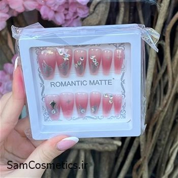 ناخن مصنوعی ژله ای طرحدار کد 212