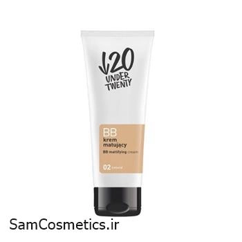 بی بی کرم آندر تونتی | UNDER TWENTY رنگ 02 Natural حجم 60 میل