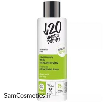 تونر ضد باکتری آندر تونتی | UNDER TWENTY حجم 200 میل