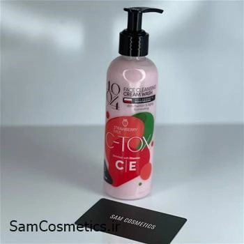 ژل شستشو کرمی صورت شیر توت فرنگی 1994 حجم 200 میل