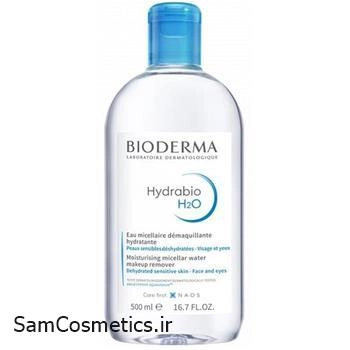 میسلار پاک کننده آرایش Hydrabio H2O بایودرما | Bioderma مناسب پوست دهیدراته حجم 500 میل