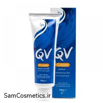 کرم مرطوب کننده تیوپی Replenish کیو وی | QV پوست خشک و حساس حجم 100 میل