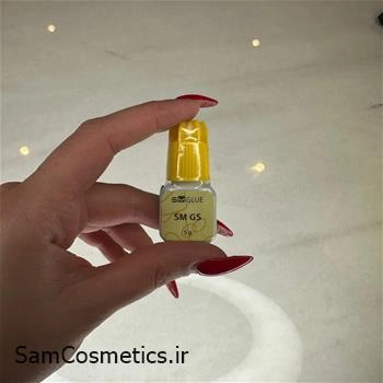 چسب مژه SM زرد مدل GS حجم 5 گرمی