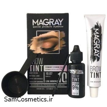 کیت رنگ ابرو ماگرای | Magray شماره 7.0 (بلوند متوسط) حجم 30 میل