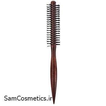 برس گرد مردانه دم باریک قهوه ای