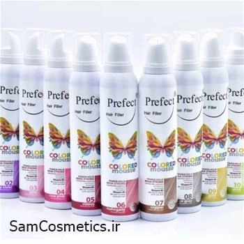 موس مو رنگی پرفکت | Perfect شماره 15 (نقره ای) حجم 150 میل