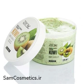 اسکراب (لایه بردار) صورت و بدن زنیکس | Zenix مدل کیوی حجم 275 میل