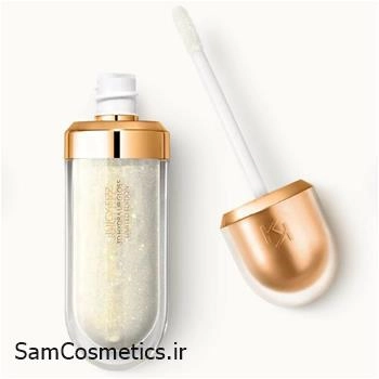 برق لب (لیپ گلاس) اورجینال کیکو | KIKO مدل 3D Hydra کد 01 Tropical Zest