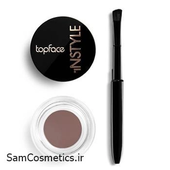 خط چشم ژله ای تاپ فیس | TOPFACE رنگ قهوه ای کد 002