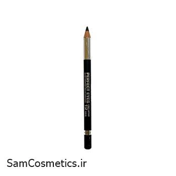 مداد چشم چوبی ضد آب جی سی ام | G.C.M مدل Perfect Eyes رنگ مشکی