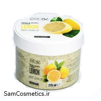 اسکراب (لایه بردار) صورت و بدن زنیکس | Zenix مدل لیمو حجم 275 میل