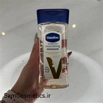روغن بدن وازلین | Vaseline مدل NOURISHING MOISTURE حجم 200 میل