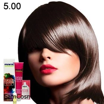 رنگ مو فیوژن کالر مارال 5/00 رنگ قهوه ای روشن اکسترا