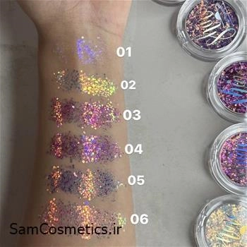 گلیتر دانه درشت Shine Gulflower کد 03