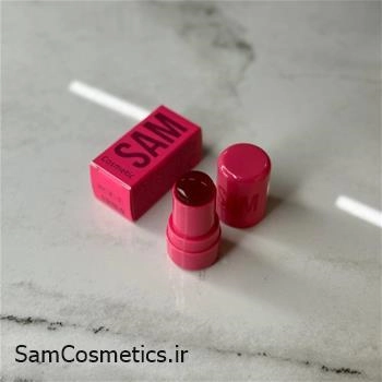 تینت لب و گونه ژله ای سام کازمتیکز | Sam Cosmetis رنگ صورتی (CHILL)