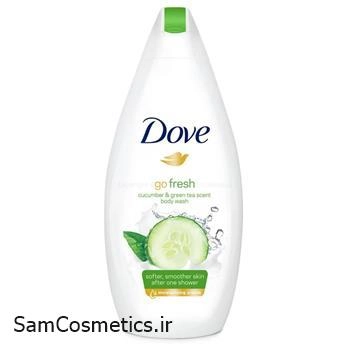 شامپو بدن داو با رایحه ی خیار و چای سبز 700 میل