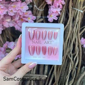 ناخن مصنوعی ژله ای طرحدار کد 428