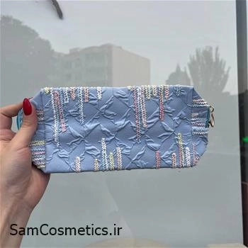 کیف لوازم آرایشی ابر و بادی کد 82 رنگ آبی