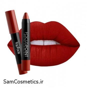 رژ لب مدادی تاپ فیس | TOPFACE مدل Focus Point Matte شماره 004