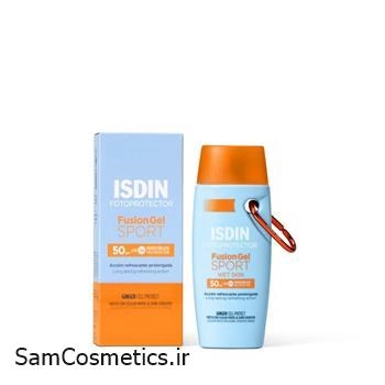 ضد آفتاب فیوژن واتر ایزدین | ISDIN مدل Gel sport SPF50 حجم 100 میل