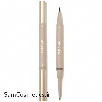 مداد ابرو دو طرفه شیگلم | SHEGLAM مدل BROWS ON DEMAND رنگ Chocolate