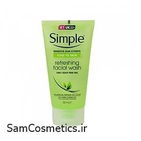 ژل شستشوی صورت سیمپل مدل Refreshing