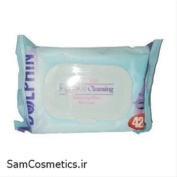 دستمال مرطوب پاکتی دلفین