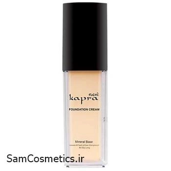 کرم پودر شیشه ای مینرال کاپرا نیو | Kapra New شماره 408 حجم 30 میل