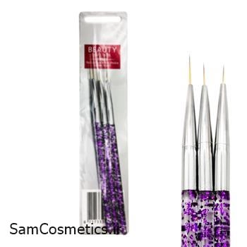 پک 3 عددی قلم طراحی ناخن Beauty