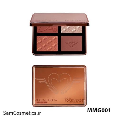 پالت هایلایتر و رژگونه فوراور 52 | FOREVER 52 مدل Color Me Out (MMG001)