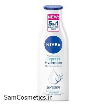 لوسیون آبرسان نیوآ | Nivea حاوی مواد معدنی دریایی مناسب پوست معمولی تا خشک حجم 250 میل