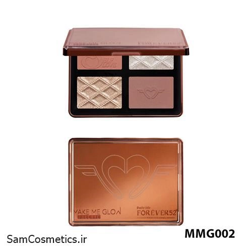 پالت هایلایتر و رژگونه فوراور 52 | FOREVER 52 مدل Color Me Out (MMG002)