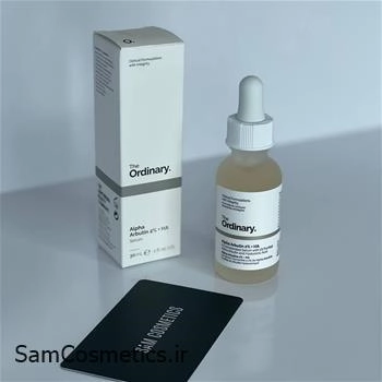 سرم ضد لک آلفا آربوتین 2% و هیالورونیک اسید اوردینری 30 میل