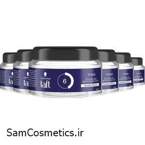 ژل مو تیوپی تافت | taft شماره 6 تایتان حجم 250 میل
